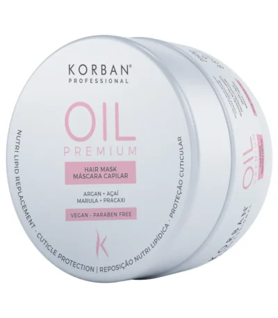 Korban Oil Premium drėkinanti plaukų kaukė, 250 g