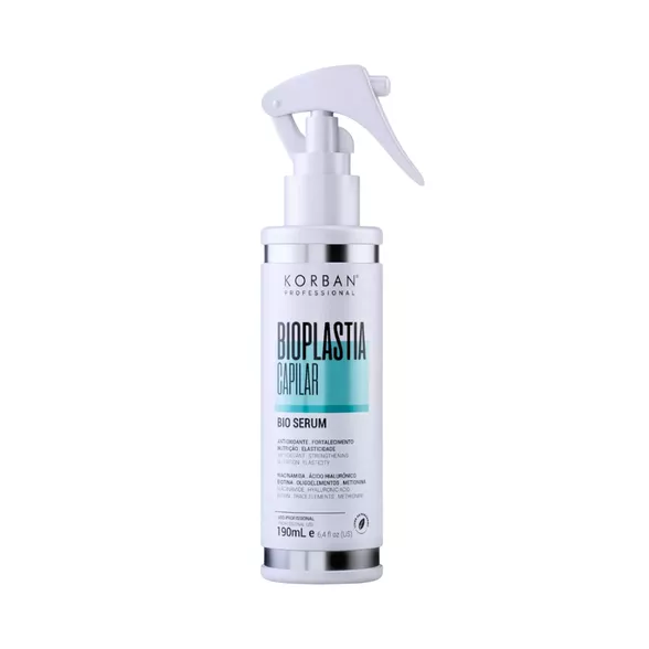 Korban Bioplastia Capilar Bio Serum nenuplaunamas serumas, 190 ml Korban Bioplastia Capilar Bio Serum nenuplaunamas serumas, 190 ml