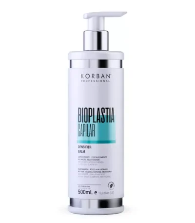 Korban Bioplastia Capilar Densifier Balm intensyviai atstatanti plaukų kaukė, 500 ml
