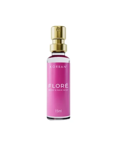 Korban Flore plaukų ir kūno dulksna, 15 ml