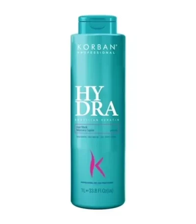 Korban Hydra Brazilian Keratin universalus plaukų keratinas, 1 l. Profesionalams