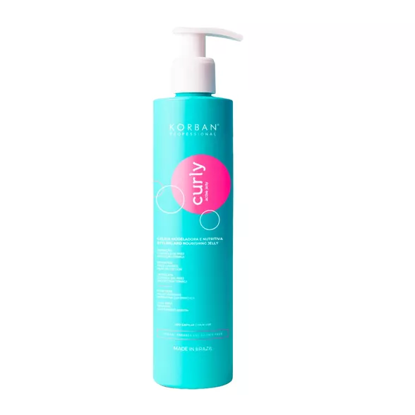 Korban Nourishing Curl Defining Gel gelis garbanotiems plaukams, 250 ml Korban Nourishing Curl Defining Gel gelis garbanotiems plaukams, 250 ml