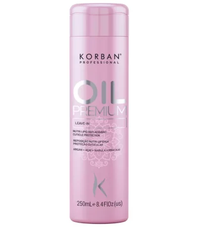 Korban Oil Premium Leave-in nenuplaunamas plaukų kremas, 250 ml