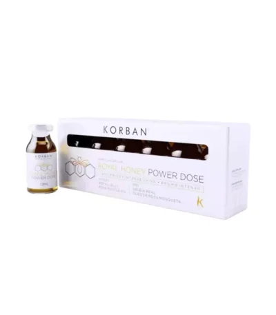 Korban Royal Honey Power Dose plaukų atstatymo procedūra, 6x13 ml
