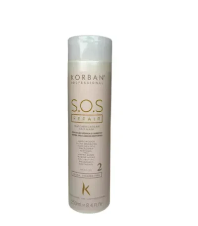 Korban S.O.S Repair atstatanti plaukų kaukė, 250 ml