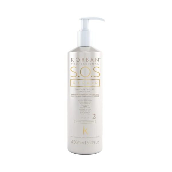 Korban S.O.S Repair atstatanti plaukų kaukė, 450 ml