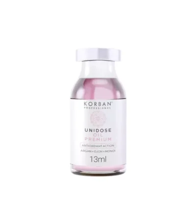 Korban Unidose Oil Premium greito poveikio plaukų atstatymo procedūra, 13 ml