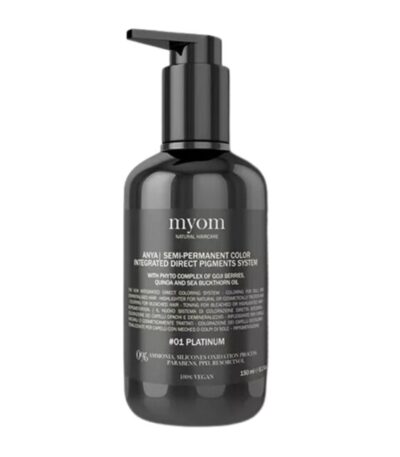 Myom Anya Semipermanent Color ilgalaikis kondicionierius su spalva, 01 Platinum, 150 ml
