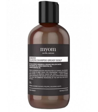 Myom Biomater Shampoo Greasy Scalp šampūnas riebiai galvos odai, 250 ml