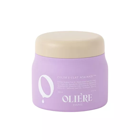 Oliere Paris Color E'Clat plaukų kaukė geltonų atspalvių neutralizavimui, 500 ml
