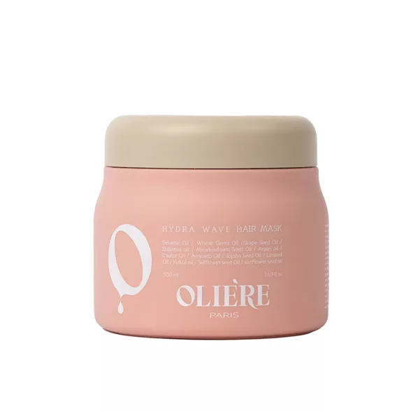 Oliere Paris Hydra kaukė garbanotiems ir banguotiems plaukams, 500 ml Oliere Paris Hydra kaukė garbanotiems ir banguotiems plaukams, 500 ml