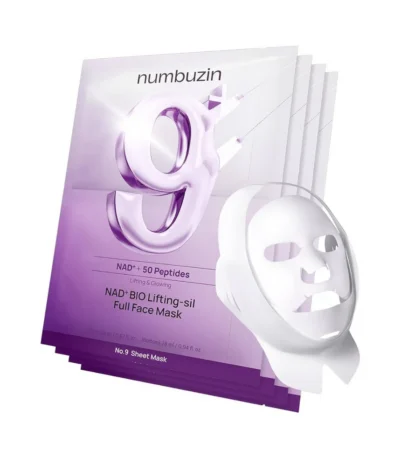 NUMBUZIN No.9 NAD Bio Lifting Full Cover Facial Mask veido kaukės