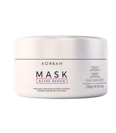 Korban Mask Nutre Repair atstatomoji plaukų kaukė, 250 g