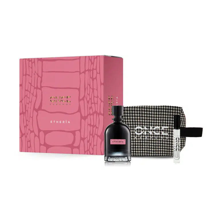ONCE ETHERIA EDP kvepalų rinkinys moterims,100ml + 10ml + ONCE kosmetinė