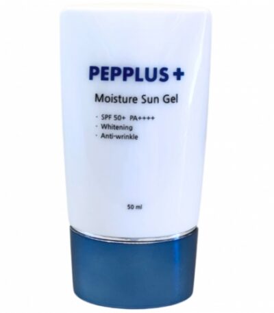 PEPPLUS+ MOISTURE SUN Apsauginis gelis nuo saulės SPF50+, 50 ml