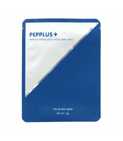PEPPLUS PEPSOLUTION Lakštinė veido kaukė, 25 g